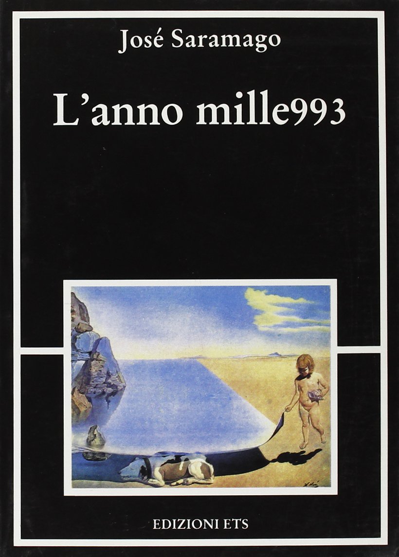 Book cover of L'anno mille993 by Jose Saramago Book cover of L'anno mille993 by Jose Saramago